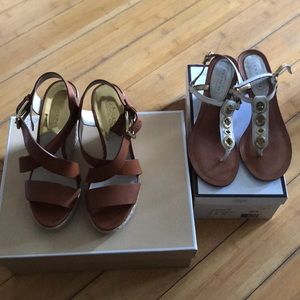 BUNDLE Coach & Michael Kors sandals
